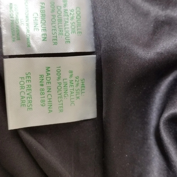 Lilly Pulitzer Cleme Silk Dress Onyx Fish Clip Chiffon Size 8 EUC - Picture 6 of 9